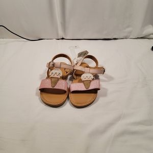 Cat & Jack Toddler Ice Cream Sandals size 8